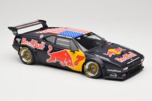 BMW M1 Group B Team Red Bull #7 D. Quester / A. Riccitelli Class Winners HSR Daytona Classic 2017 Minichamps 1:18 155172907 D - image 4 of 6