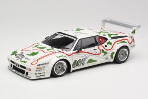 BMW M1 Procar #201 BMW Motorsport H. Stuck / N. Piquet 1000km Nürburgring 1980 Minichamps 1:18 180802901 Diecast