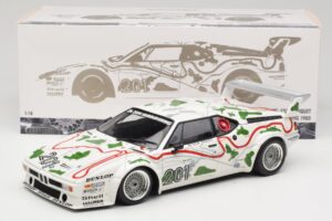 BMW M1 Procar #201 BMW Motorsport H. Stuck / N. Piquet 1000km Nürburgring 1980 Minichamps 1:18 180802901 Diecast - image 8 of 8