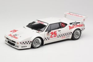 BMW M1 #25 Red Lobster D. Cowart / K. Miller LA Times GP Riverside 1981 Minichamps 1:18 180812925 Diecast