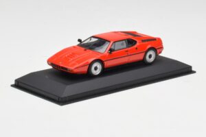 BMW M1 Red Minichamps 1:43 430025022 Diecast - image 2 of 4