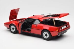 BMW M1 Red Norev 1:18 183220 Diecast - image 5 of 8