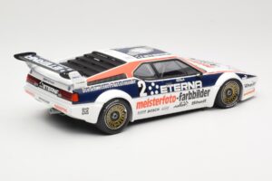 BMW M1 Schnitzer #2 H-J. Stuck Winner Deutsche Automobil Rennsport Trophy Zolder 1982 Minichamps 1:18 155822902 Diecast - image 2 of 6