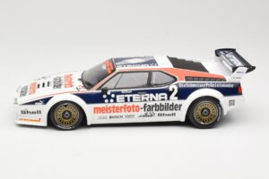 BMW M1 Schnitzer #2 H-J. Stuck Winner Deutsche Automobil Rennsport Trophy Zolder 1982 Minichamps 1:18 155822902 Diecast - image 3 of 6