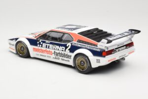 BMW M1 Schnitzer #2 H-J. Stuck Winner Deutsche Automobil Rennsport Trophy Zolder 1982 Minichamps 1:18 155822902 Diecast - image 5 of 6