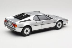 BMW M1 Silver Metallic Norev 1:18 183226 Diecast - image 3 of 8