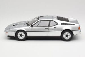 BMW M1 Silver Metallic Norev 1:18 183226 Diecast - image 4 of 8