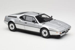 BMW M1 Silver Metallic Norev 1:18 183226 Diecast - image 6 of 8