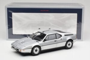 BMW M1 Silver Metallic Norev 1:18 183226 Diecast - image 8 of 8
