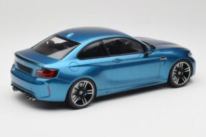 BMW M2 F87 Blue Metallic Minichamps 1:18 155026101 Diecast - image 2 of 6