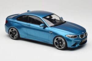 BMW M2 F87 Blue Metallic Minichamps 1:18 155026101 Diecast - image 4 of 6