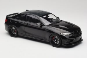 BMW M2 CS F87 Black Metallic with Black Wheels Minichamps 1:18 155021026 Diecast - image 4 of 6