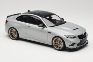 BMW M2 CS F87 Silver with Gold Wheels Minichamps 1:18 155021028 Diecast - image 4 of 6