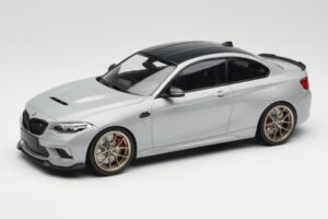 BMW M2 CS F87 Silver with Gold Wheels Minichamps 1:18 155021028 Diecast