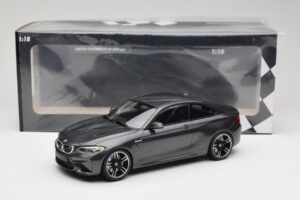 BMW M2 F87 Grey Metallic Minichamps 1:18 155026102 Diecast - image 6 of 6
