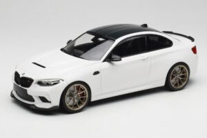 BMW M2 F87 CS Alpine White Gold Wheels Minichamps 1:18 155021020 Diecast