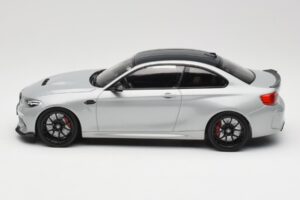 BMW M2 F87 CS Hockenheim Silver Black Wheels Minichamps 1:18 155021024 Diecast - image 3 of 6