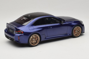 BMW M2 G87 CS Blue Metallic GT Spirit 1:18 GT552 Resin - image 2 of 6