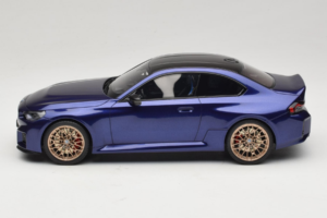 BMW M2 G87 CS Blue Metallic GT Spirit 1:18 GT552 Resin - image 3 of 6