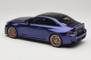 BMW M2 G87 CS Blue Metallic GT Spirit 1:18 GT552 Resin - image 5 of 6