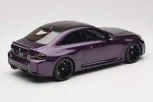 BMW M2 G87 Twilight Purple GT Spirit 1:18 GT946 Resin - image 2 of 6