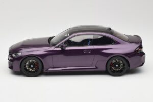 BMW M2 G87 Twilight Purple GT Spirit 1:18 GT946 Resin - image 3 of 6
