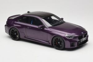 BMW M2 G87 Twilight Purple GT Spirit 1:18 GT946 Resin - image 4 of 6