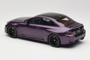 BMW M2 G87 Twilight Purple GT Spirit 1:18 GT946 Resin - image 5 of 6
