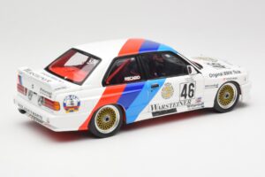 BMW M3 E30 #46 R. Ravaglia / E. Pirro WTCC Calder Park 1987 Minichamps 1:18 180872046-O Diecast - image 3 of 8