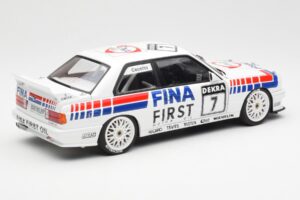 BMW M3 E30 #7 Fina J. Cecotto DTM 1992 AUTOart 1:18 89246 Diecast - image 2 of 7