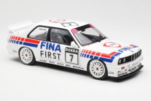BMW M3 E30 #7 Fina J. Cecotto DTM 1992 AUTOart 1:18 89246 Diecast - image 5 of 7