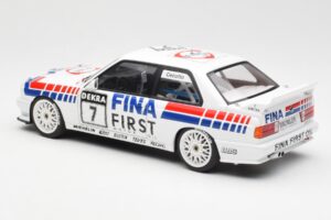 BMW M3 E30 #7 Fina J. Cecotto DTM 1992 AUTOart 1:18 89246 Diecast - image 6 of 7