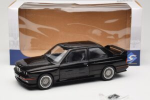 BMW M3 E30 Sport Evo Black Solido 1:18 S1801501 Diecast - image 8 of 8