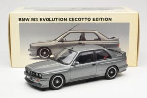 BMW M3 E30 Sport Evolution Cecotto Grey AUTOart 1:18 70567 Diecast - image 8 of 8