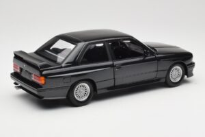 BMW M3 E30 Black Metallic Minichamps 1:18 180020306 Diecast - image 3 of 8