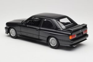 BMW M3 E30 Black Metallic Minichamps 1:18 180020306 Diecast - image 7 of 8