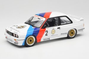 BMW M3 E30 #2 Warsteiner E. van de Poele DTM Champion 1987 Minichamps 1:18 80430396026-O Diecast