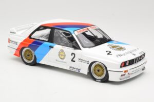 BMW M3 E30 Zackspeed #2 E. van de Poele Champion DTM 1987 Minichamps 1:18 155872002 Diecast - image 4 of 6