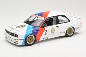 BMW M3 E30 Zackspeed #2 E. van de Poele Champion DTM 1987 Minichamps 1:18 155872002 Diecast