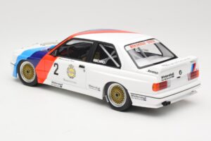 BMW M3 E30 Zackspeed #2 E. van de Poele Champion DTM 1987 Minichamps 1:18 155872002 Diecast - image 5 of 6