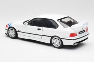 BMW M3 E36 Lightweight White Solido 1:18 S1803903 Diecast - image 7 of 8