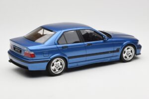 BMW M3 E36 Sedan Blue Otto 1:18 OT1082 Resin - image 2 of 6