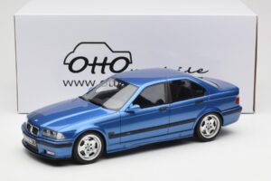 BMW M3 E36 Sedan Blue Otto 1:18 OT1082 Resin - image 6 of 6