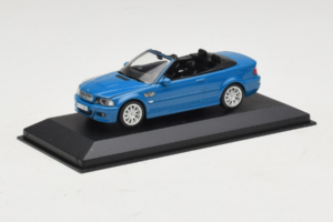 BMW M3 E46 Cabriolet Blue Minichamps 1:43 BMW015 Diecast - image 2 of 4