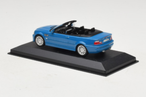BMW M3 E46 Cabriolet Blue Minichamps 1:43 BMW015 Diecast - image 3 of 4