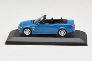 BMW M3 E46 Cabriolet Blue Minichamps 1:43 BMW015 Diecast