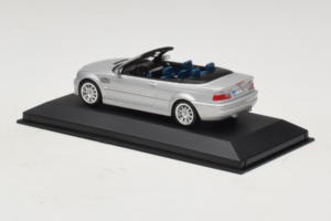 BMW M3 E46 Cabriolet Silver Minichamps 1:43 80420024430-R1 Diecast - image 3 of 5