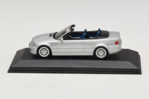 BMW M3 E46 Cabriolet Silver Minichamps 1:43 80420024430-R1 Diecast