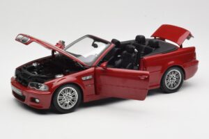 BMW M3 E46 Cabriolet Red Kyosho 1:18 08505R Diecast - image 2 of 8