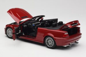 BMW M3 E46 Cabriolet Red Kyosho 1:18 08505R Diecast - image 5 of 8